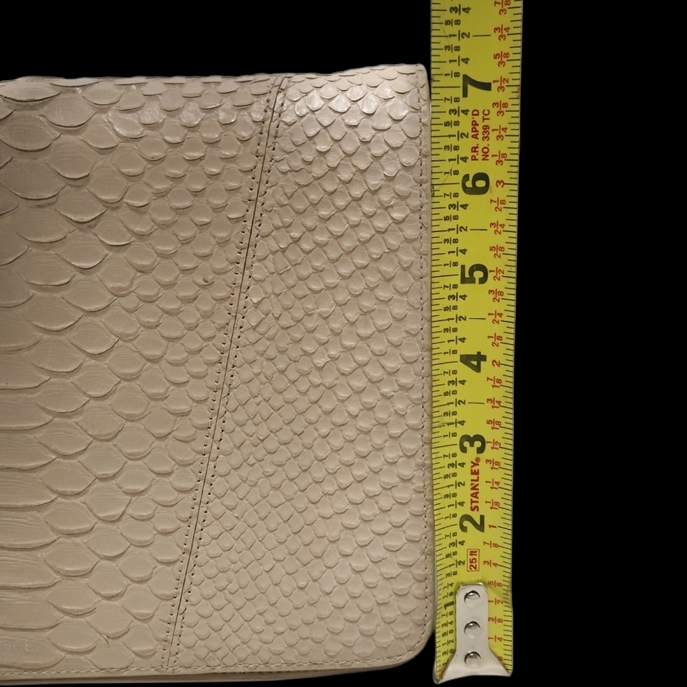 VINCE Mod V‎ Python-Embossed Crossbody Bag - Picture 14 of 15